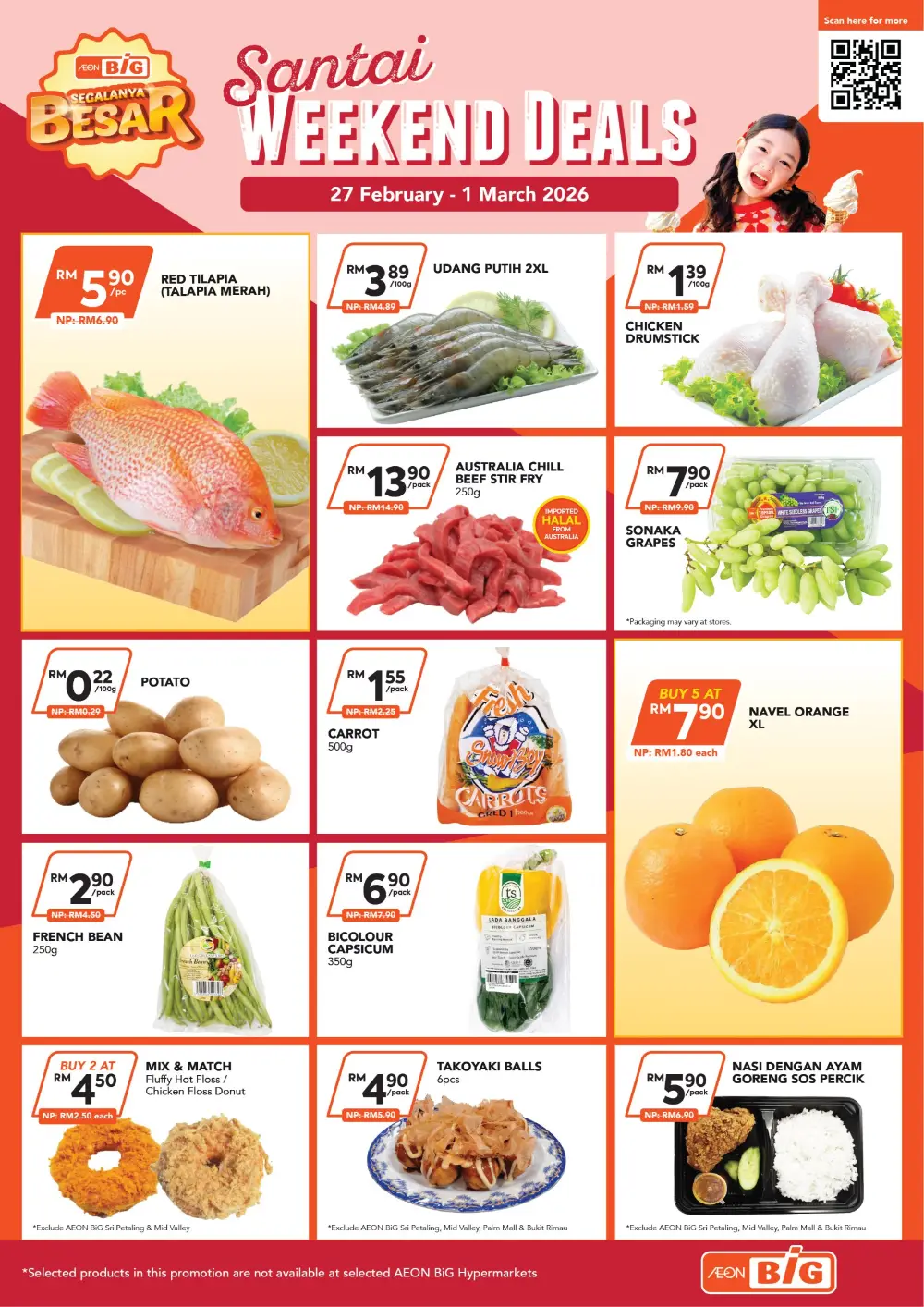 AEON BiG Weekend Sale: Best Deals Valid Until 1 March 2026 page 1
