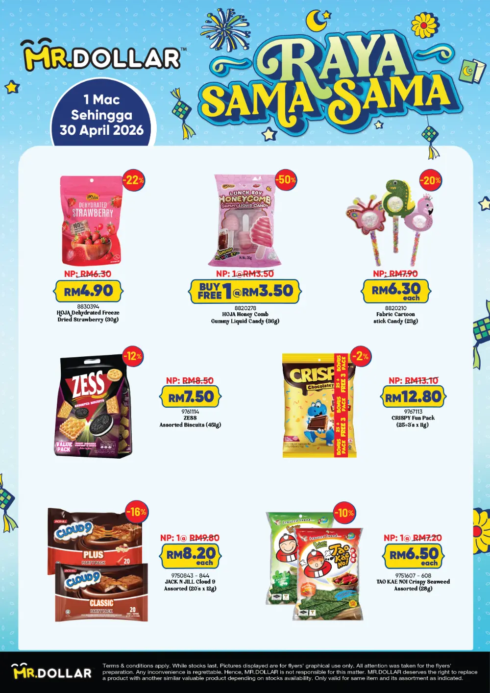 Raya Sama-Sama Promo MR.DOLLAR Sabah & Sarawak | Ends 30 April page 1