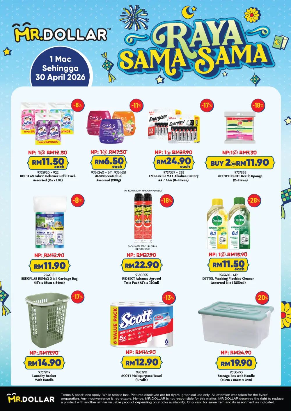Raya Sama-Sama Promo MR.DOLLAR Sabah & Sarawak | Ends 30 April page 5