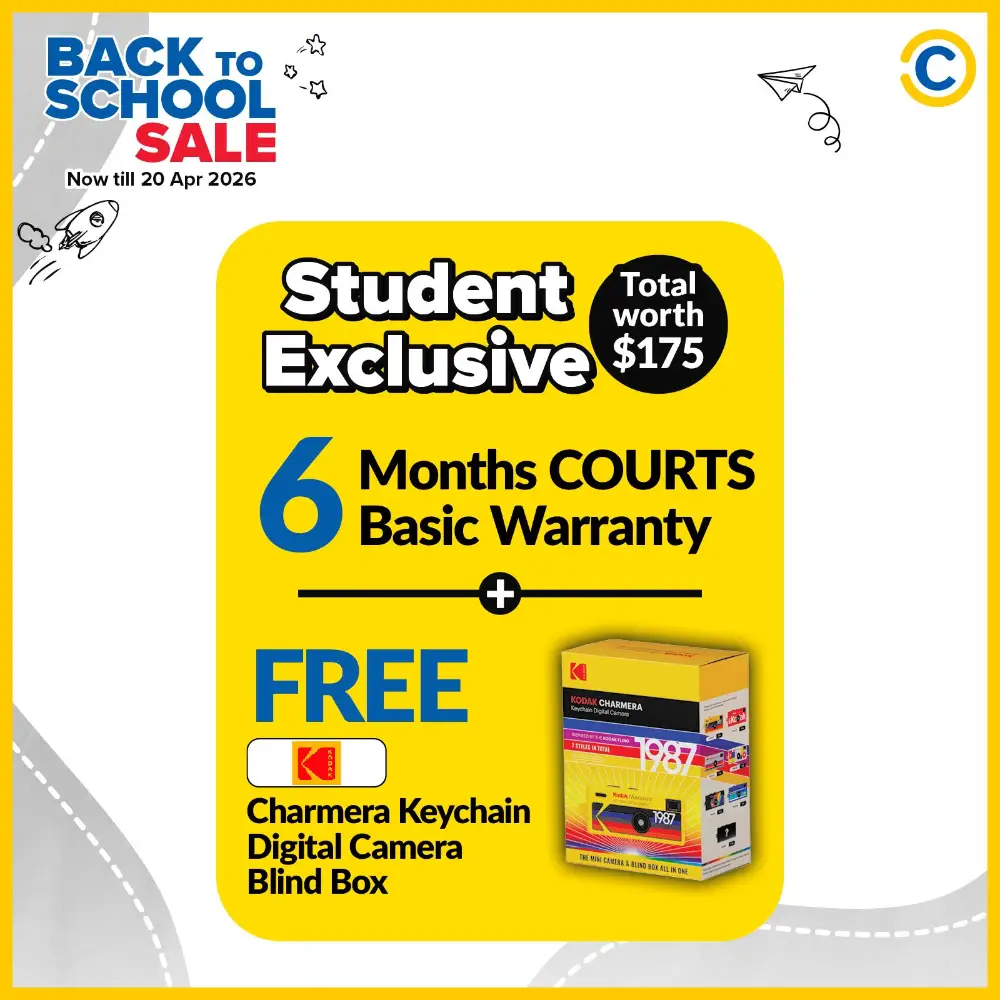 COURTS Singapore Back to School Sale | Ends 20 Apr page 3