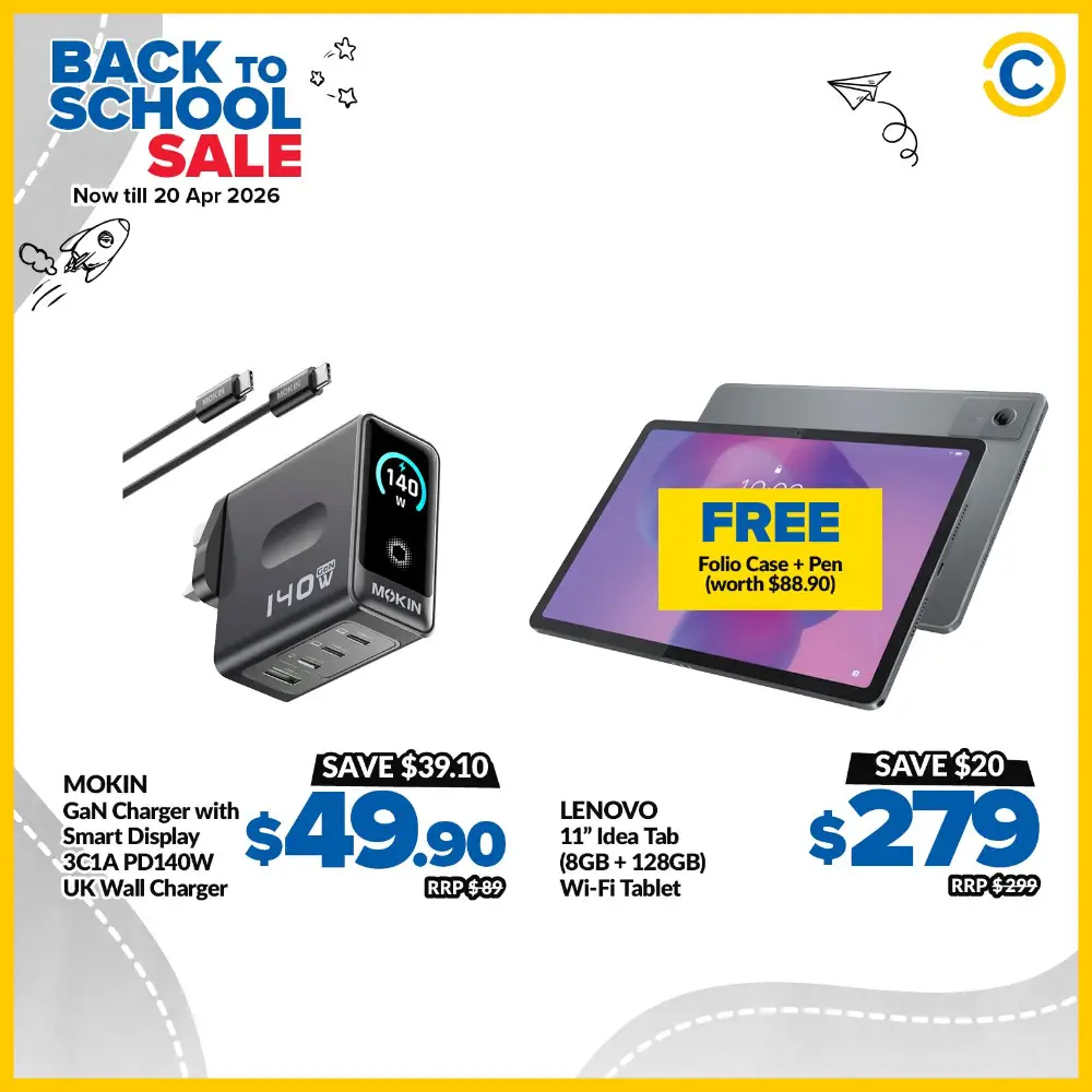 COURTS Singapore Back to School Sale | Ends 20 Apr page 4