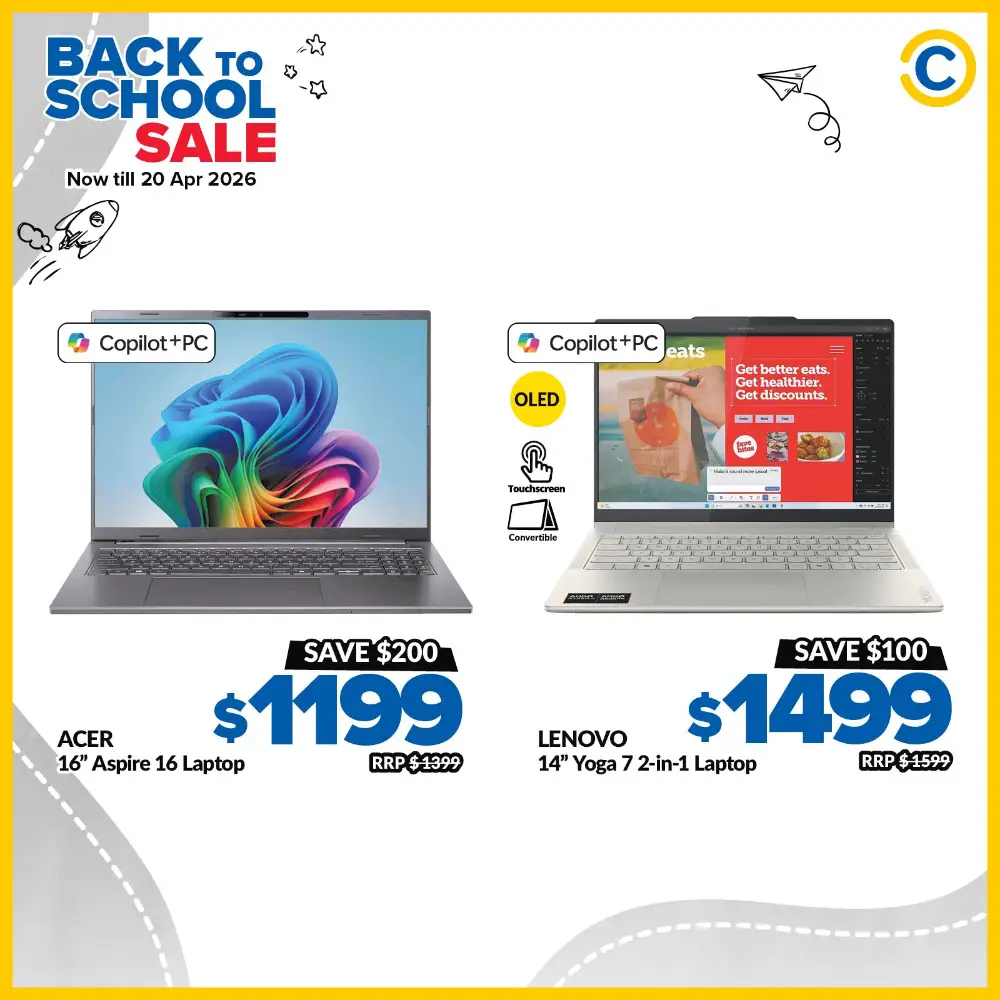 COURTS Singapore Back to School Sale | Ends 20 Apr page 6