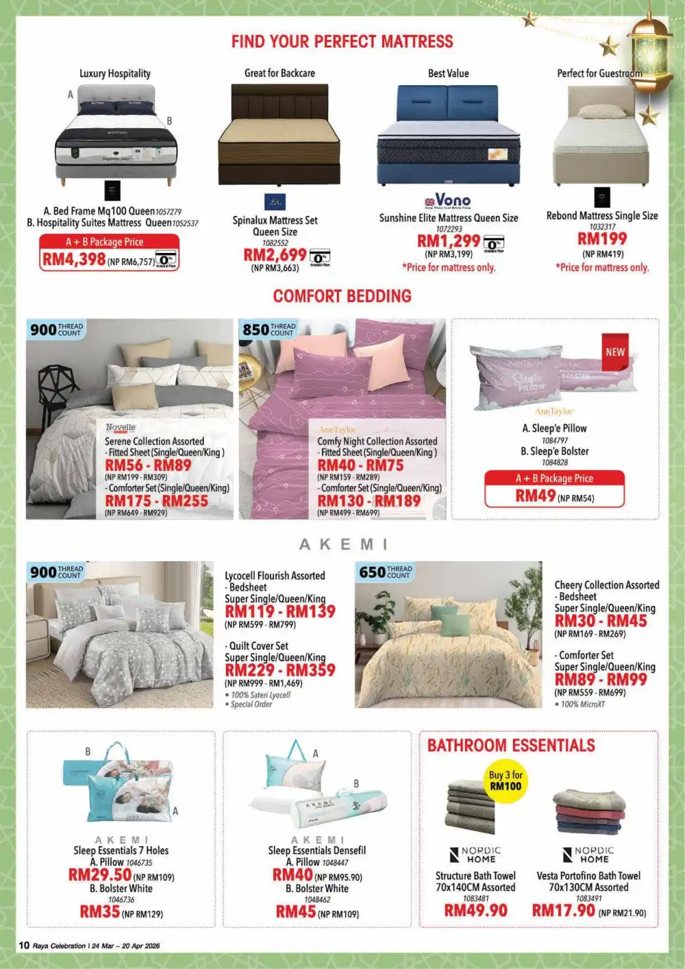HomePro Malaysia Raya Celebration | Up to 60% Off | Ends 20 Apr page 10