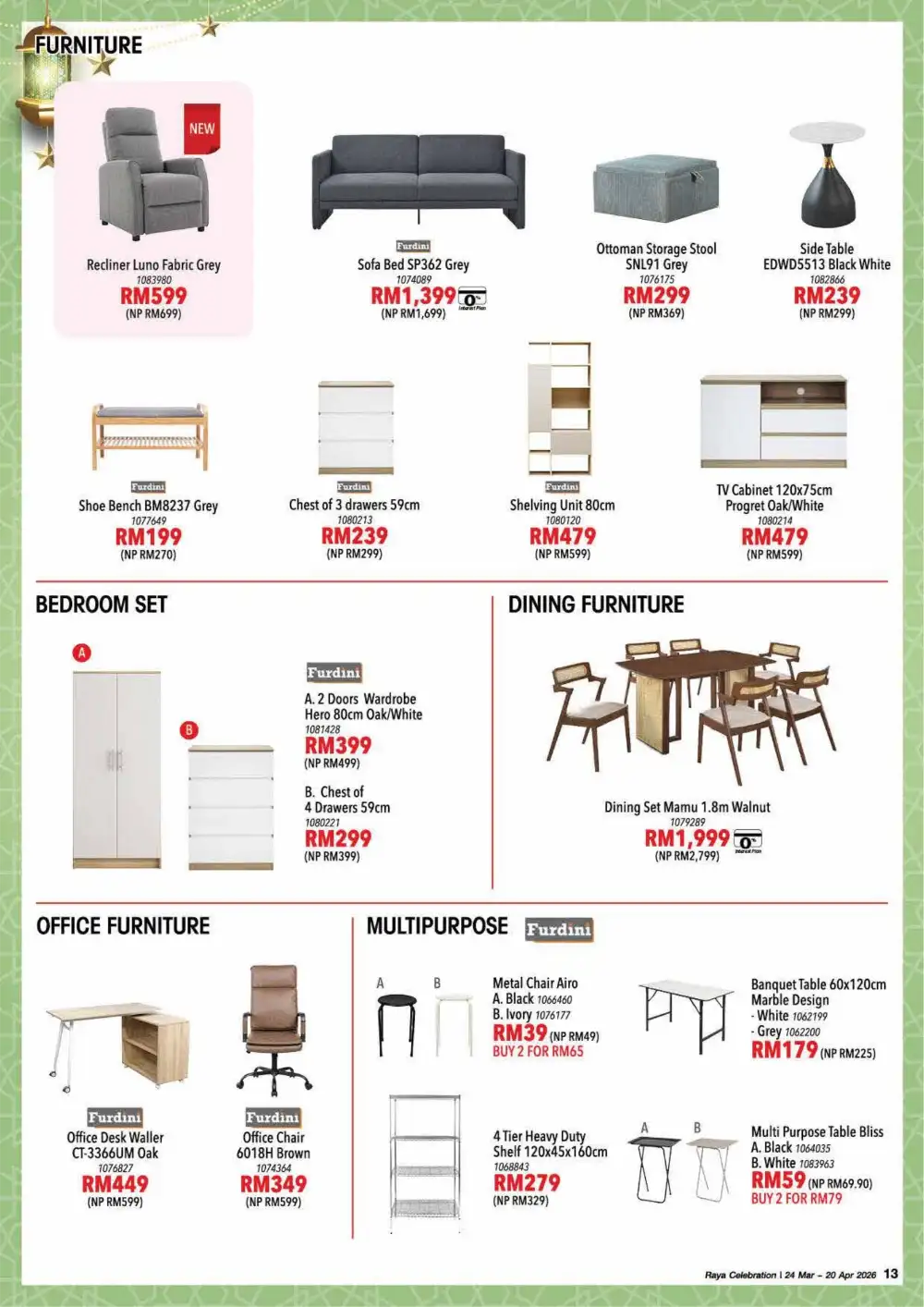 HomePro Malaysia Raya Celebration | Up to 60% Off | Ends 20 Apr page 13