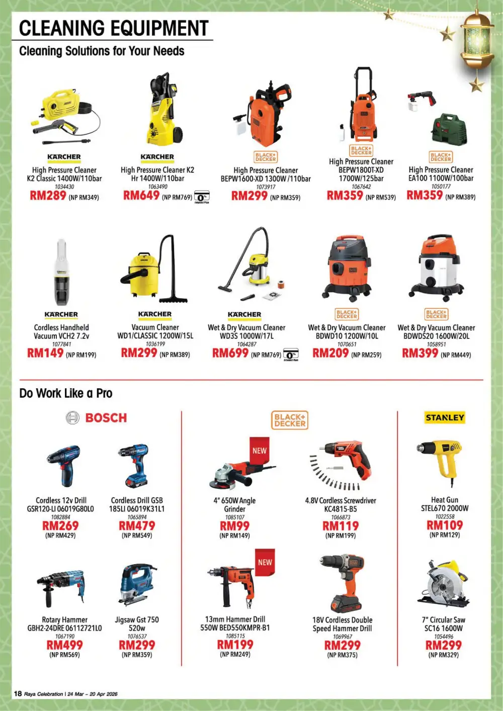 HomePro Malaysia Raya Celebration | Up to 60% Off | Ends 20 Apr page 18