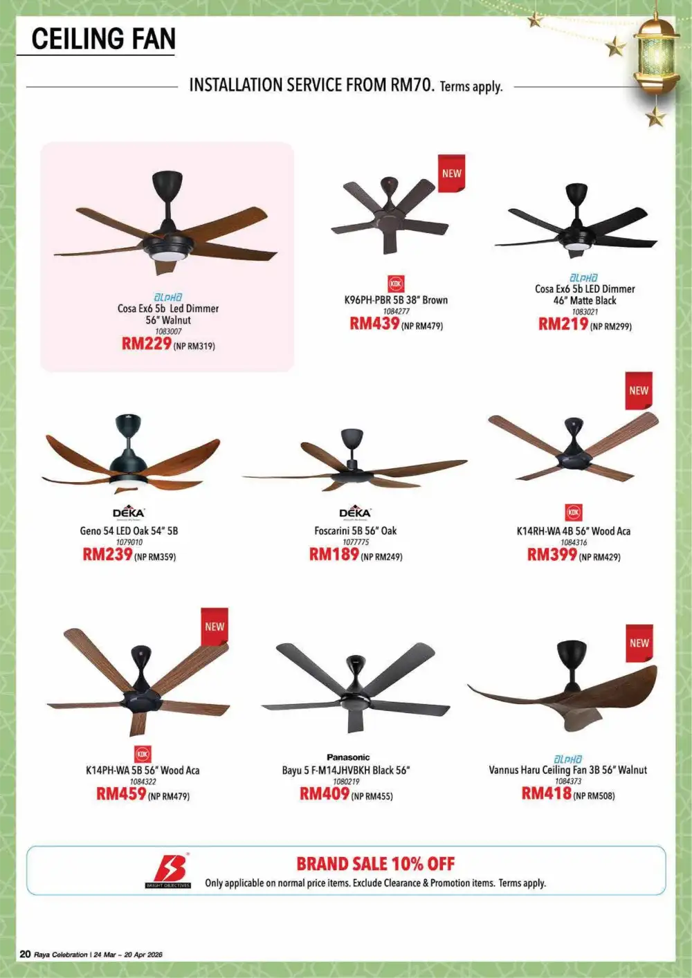 HomePro Malaysia Raya Celebration | Up to 60% Off | Ends 20 Apr page 20