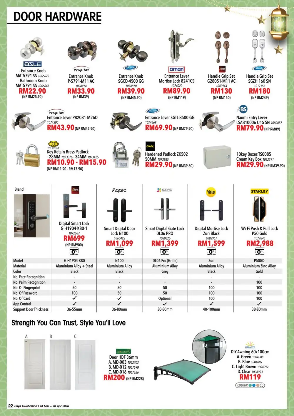 HomePro Malaysia Raya Celebration | Up to 60% Off | Ends 20 Apr page 22