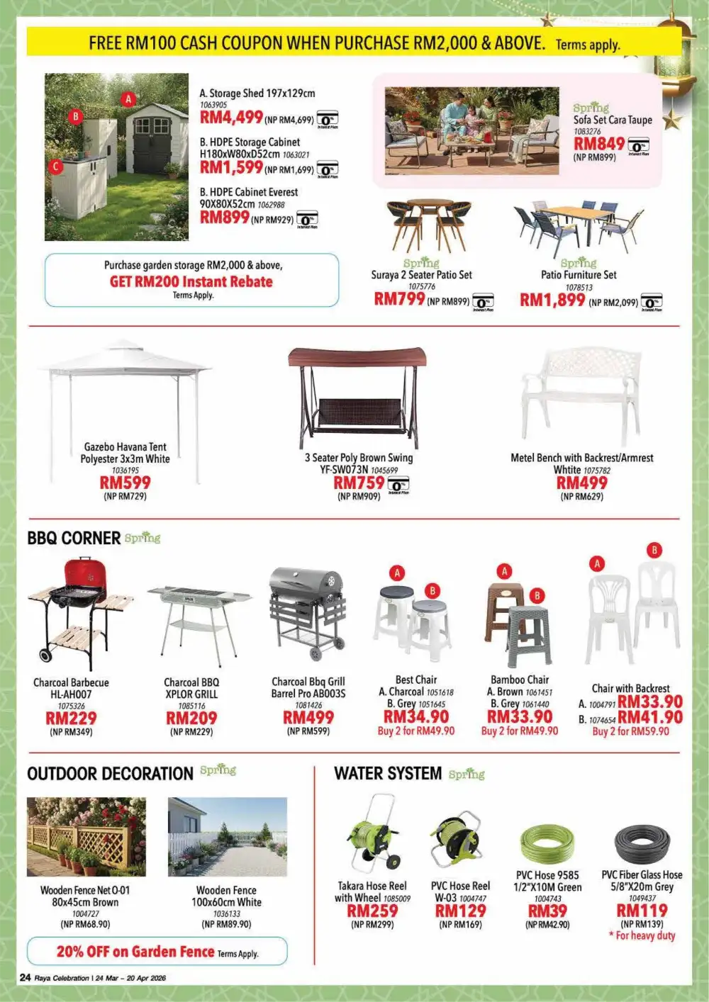 HomePro Malaysia Raya Celebration | Up to 60% Off | Ends 20 Apr page 24