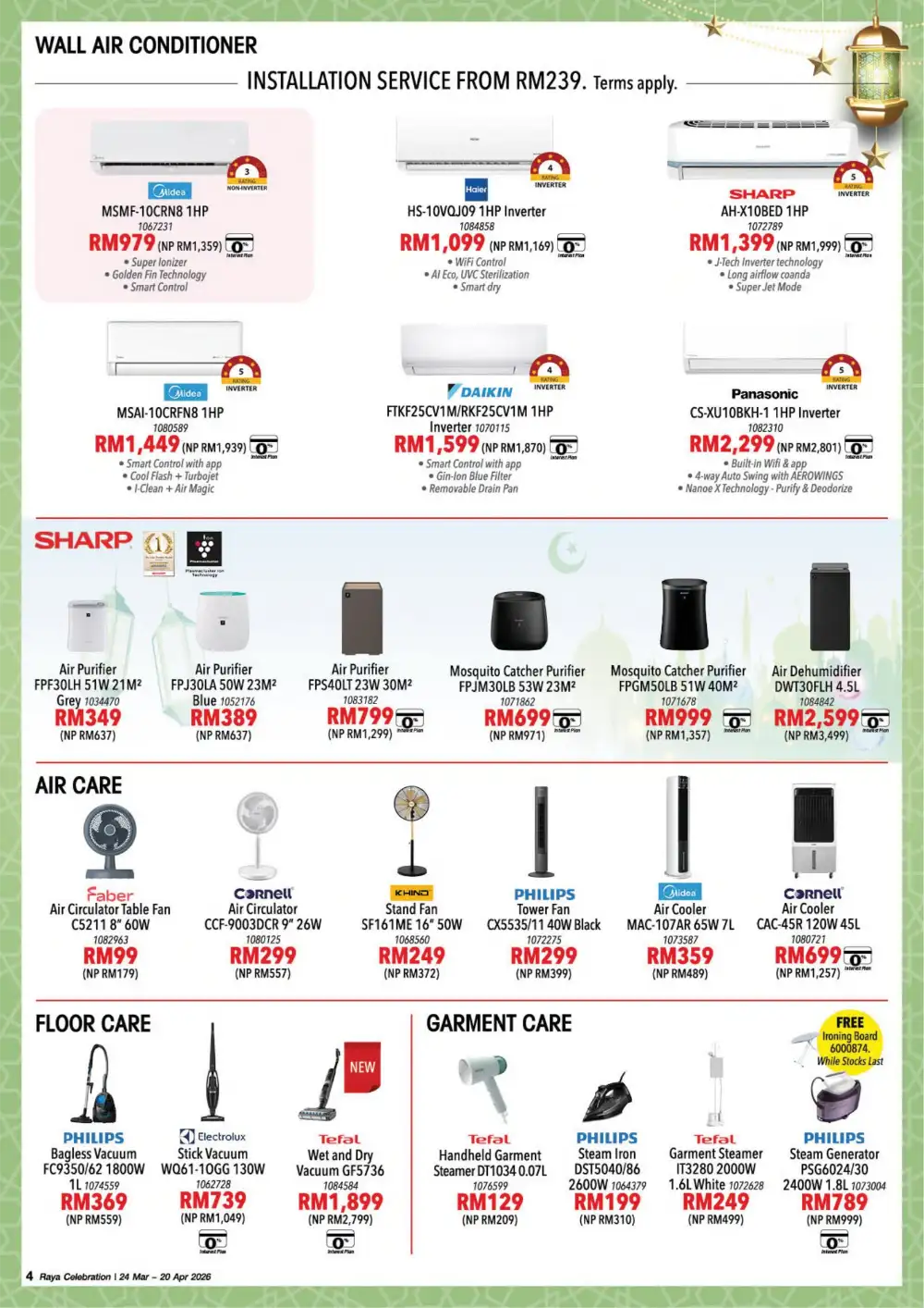 HomePro Malaysia Raya Celebration | Up to 60% Off | Ends 20 Apr page 4