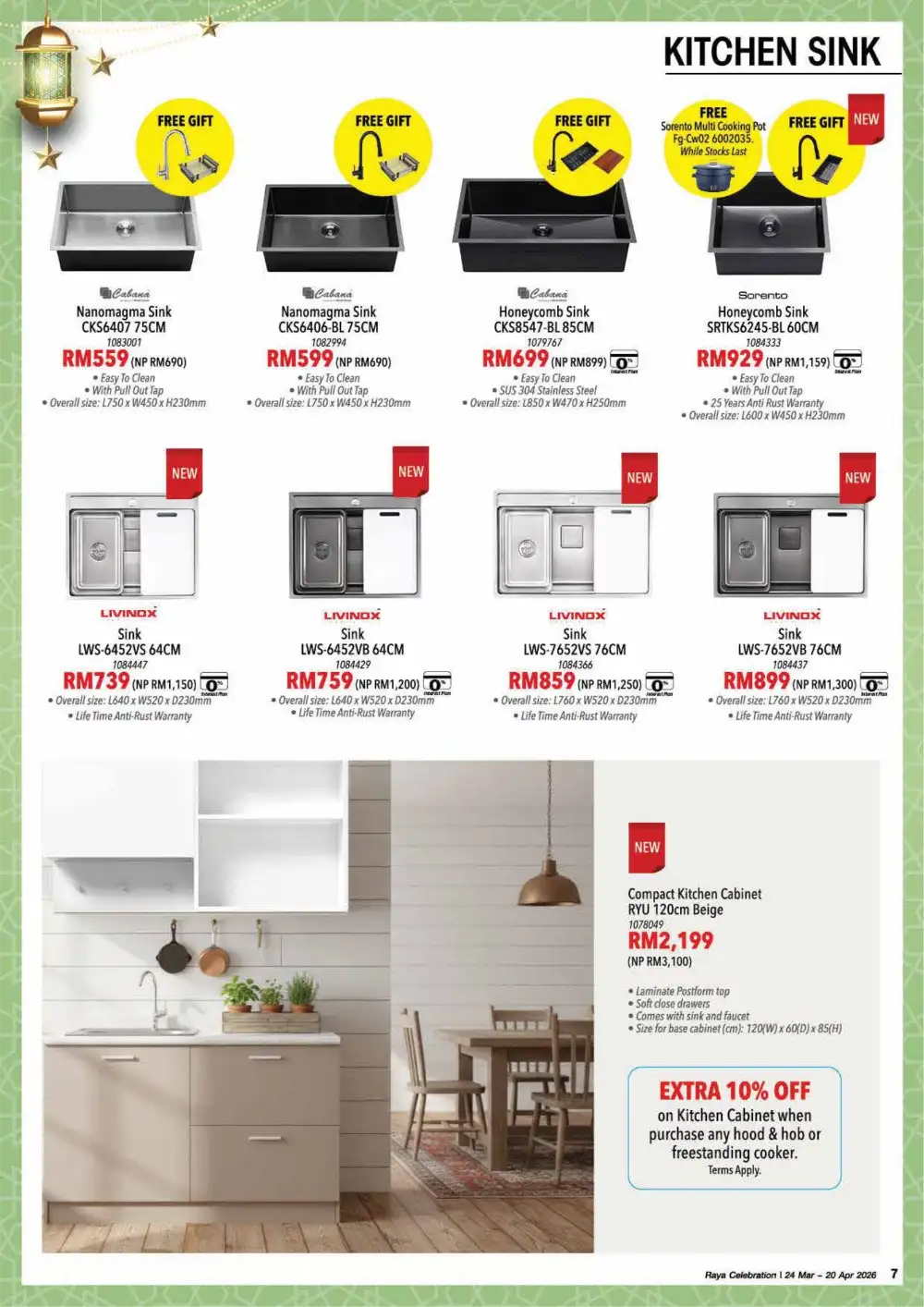 HomePro Malaysia Raya Celebration | Up to 60% Off | Ends 20 Apr page 7