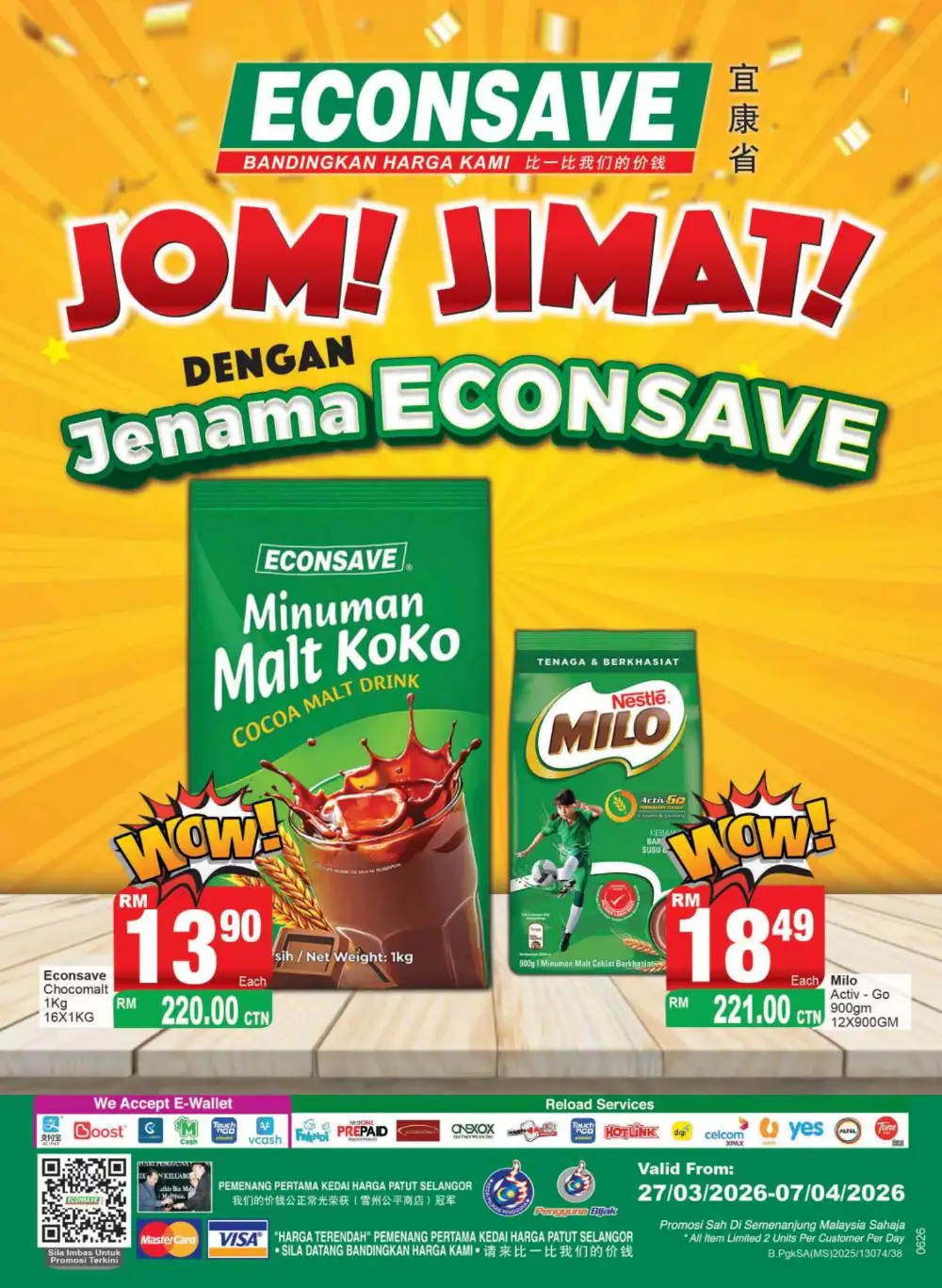 Econsave Semenanjung Malaysia Jom Jimat | Ends 07 April page 1