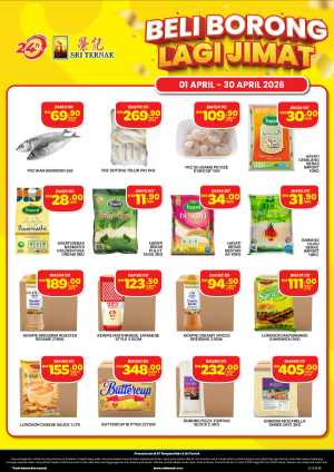 Sri Ternak Malaysia Beli Borong Sale | Ends 30 Apr flyer cover
