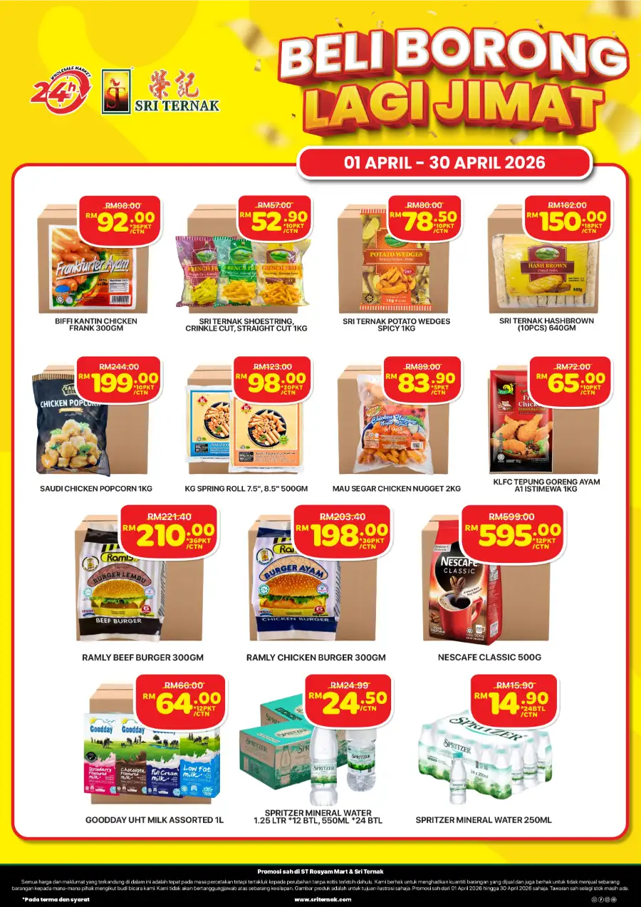 Sri Ternak Malaysia Beli Borong Sale | Ends 30 Apr page 2