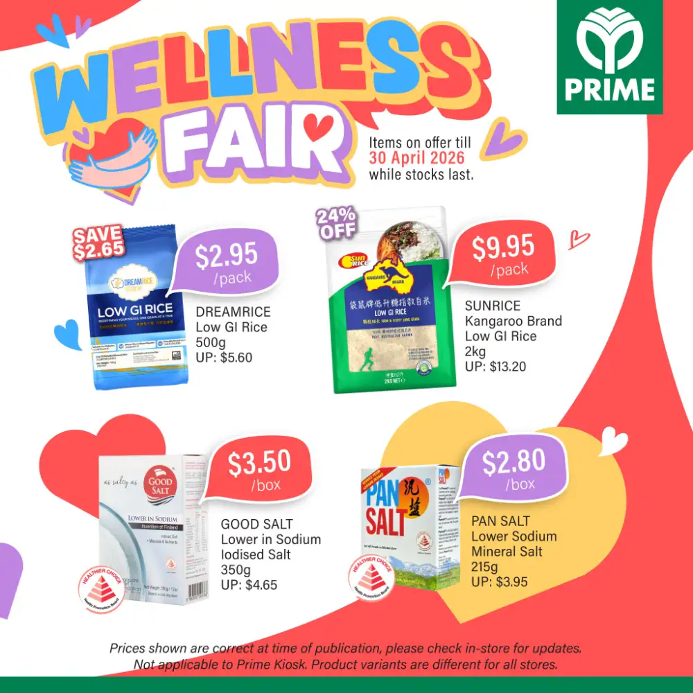 Prime Singapore Wellness Fair Deals | Ends April 30 page 2