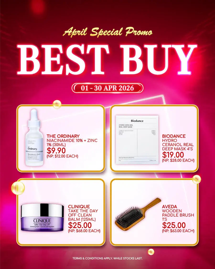 Sa Sa Singapore Beauty Sale | Ends 30 Apr page 1