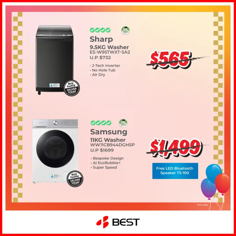 BEST Denki Singapore Birthday Sale | Ends 19 Apr page 7