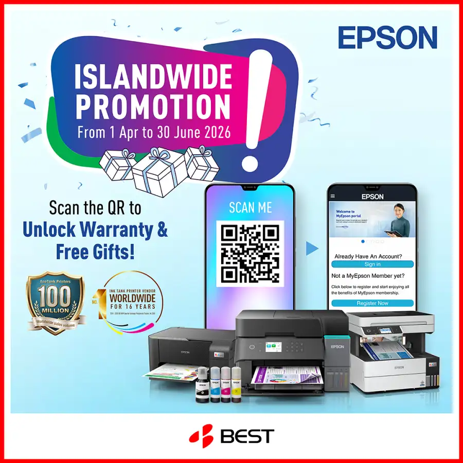 BEST Denki Singapore Epson Promo | Ends 30 June page 1