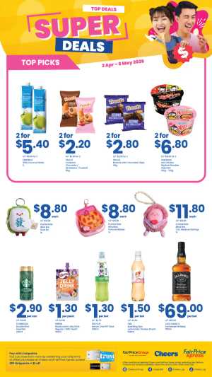Cheers Singapore Super Deals | Ends 06 May flyer cover