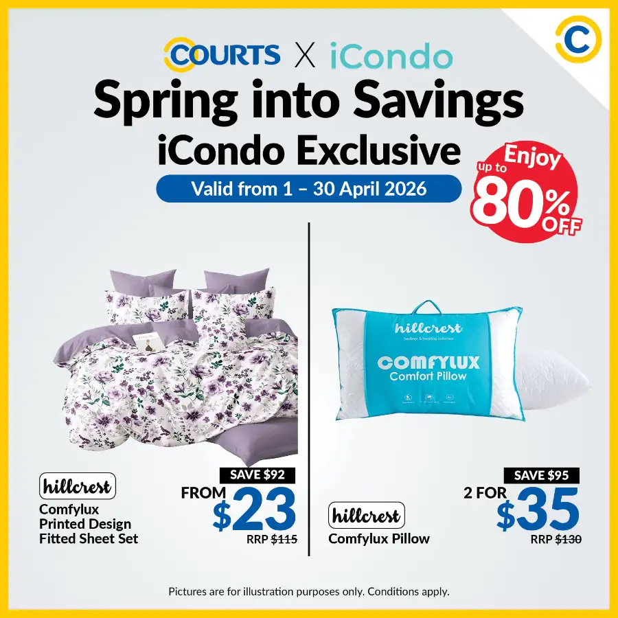 COURTS Singapore iCondo Promo | Ends 30 Apr page 2