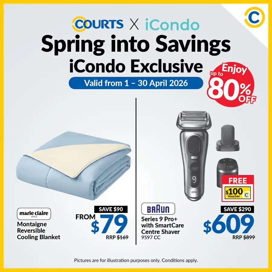 COURTS Singapore iCondo Promo | Ends 30 Apr page 3