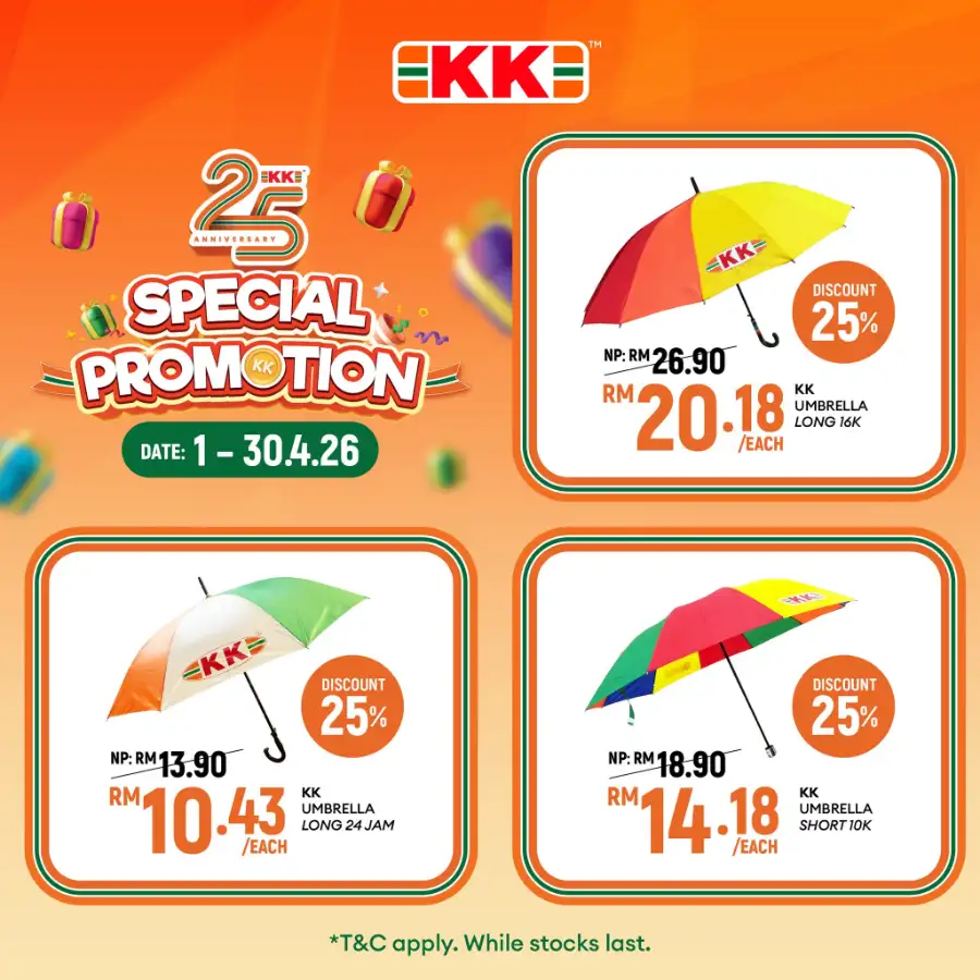 KK Super Mart Malaysia 25th Anniversary Sale | Ends 30 Apr page 4