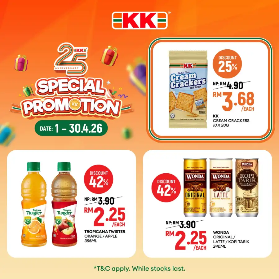 KK Super Mart Malaysia 25th Anniversary Sale | Ends 30 Apr page 5