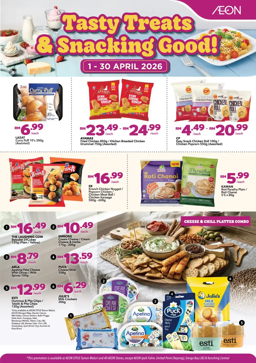 AEON Malaysia Tasty Treats & Snacking Offers | Ends 30 April page 2