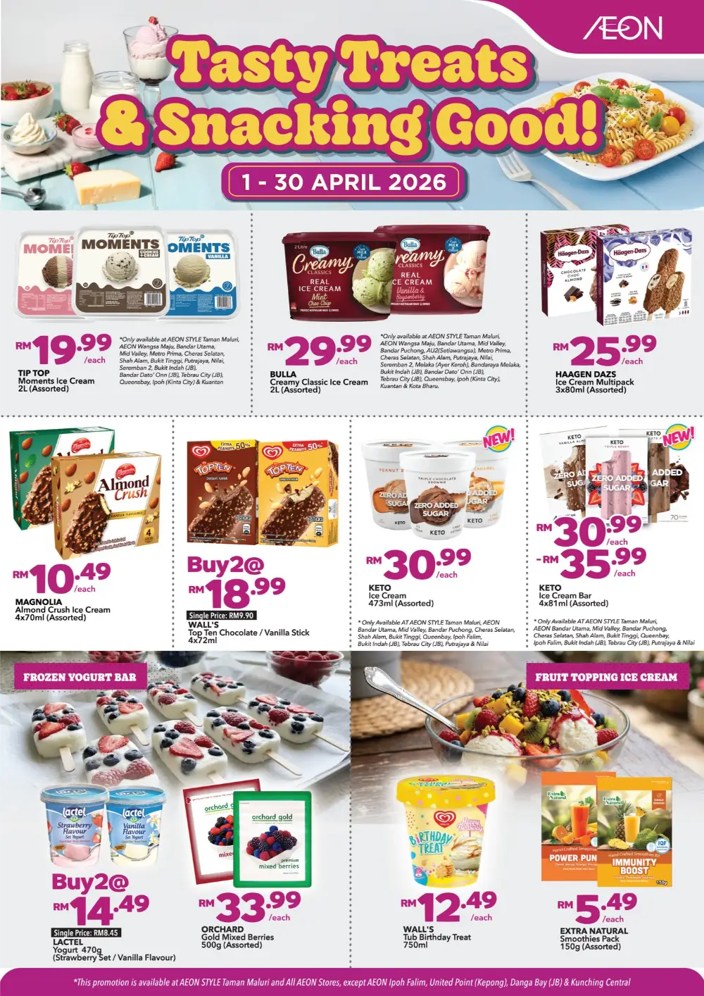 AEON Malaysia Tasty Treats & Snacking Offers | Ends 30 April page 3