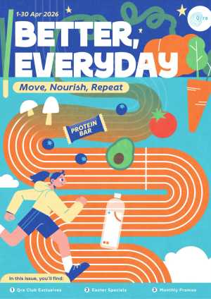 Qra Malaysia Better Everyday Offers | Ends 30 Apr flyer cover