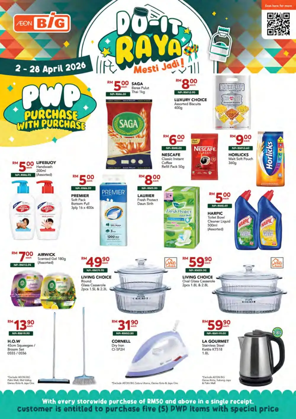 AEON BiG Malaysia Raya Deals | Ends 28 April page 2