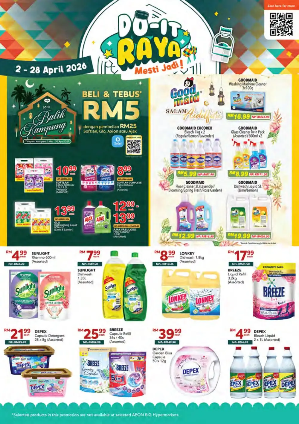 AEON BiG Malaysia Raya Deals | Ends 28 April page 28