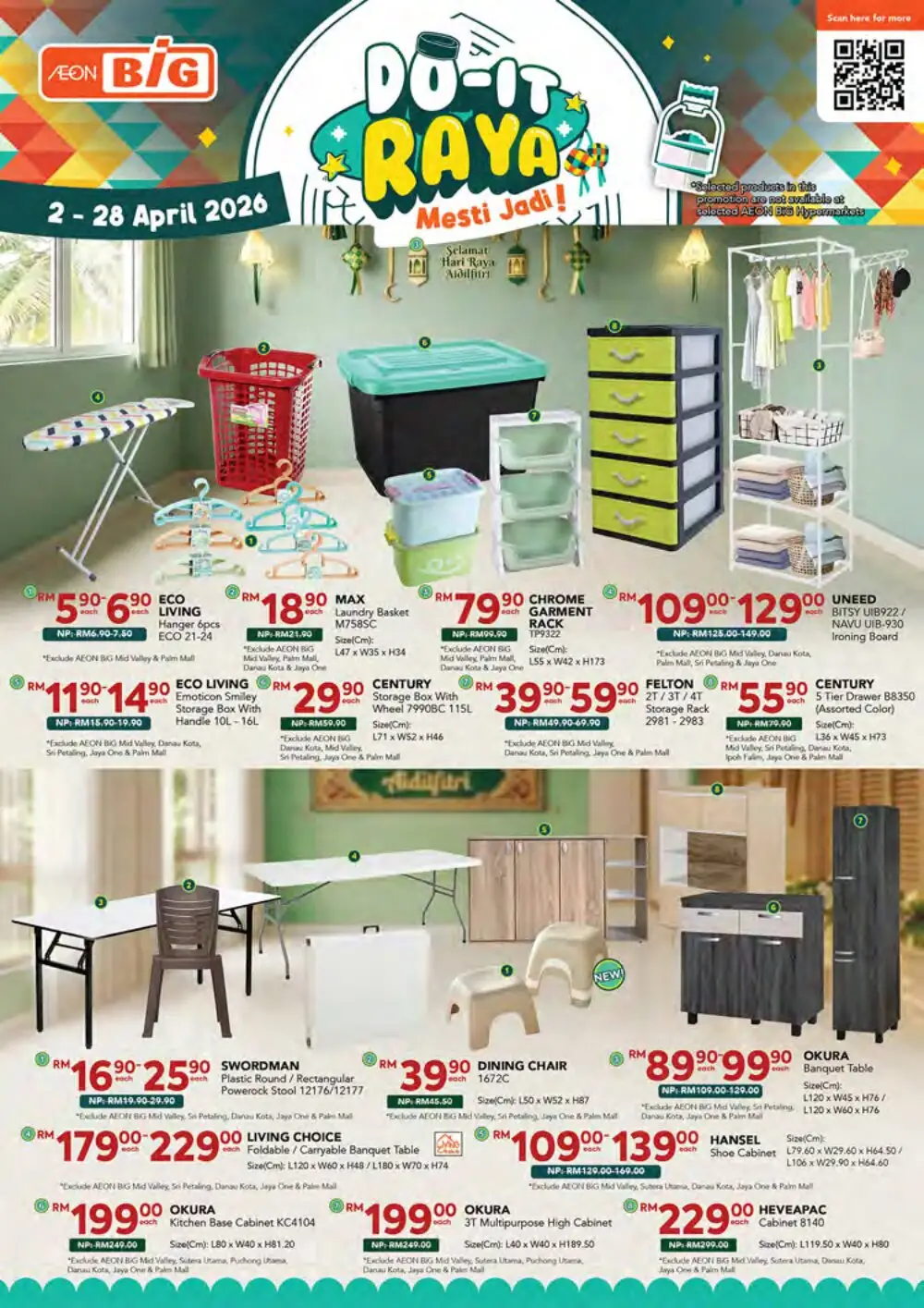 AEON BiG Malaysia Raya Deals | Ends 28 April page 34