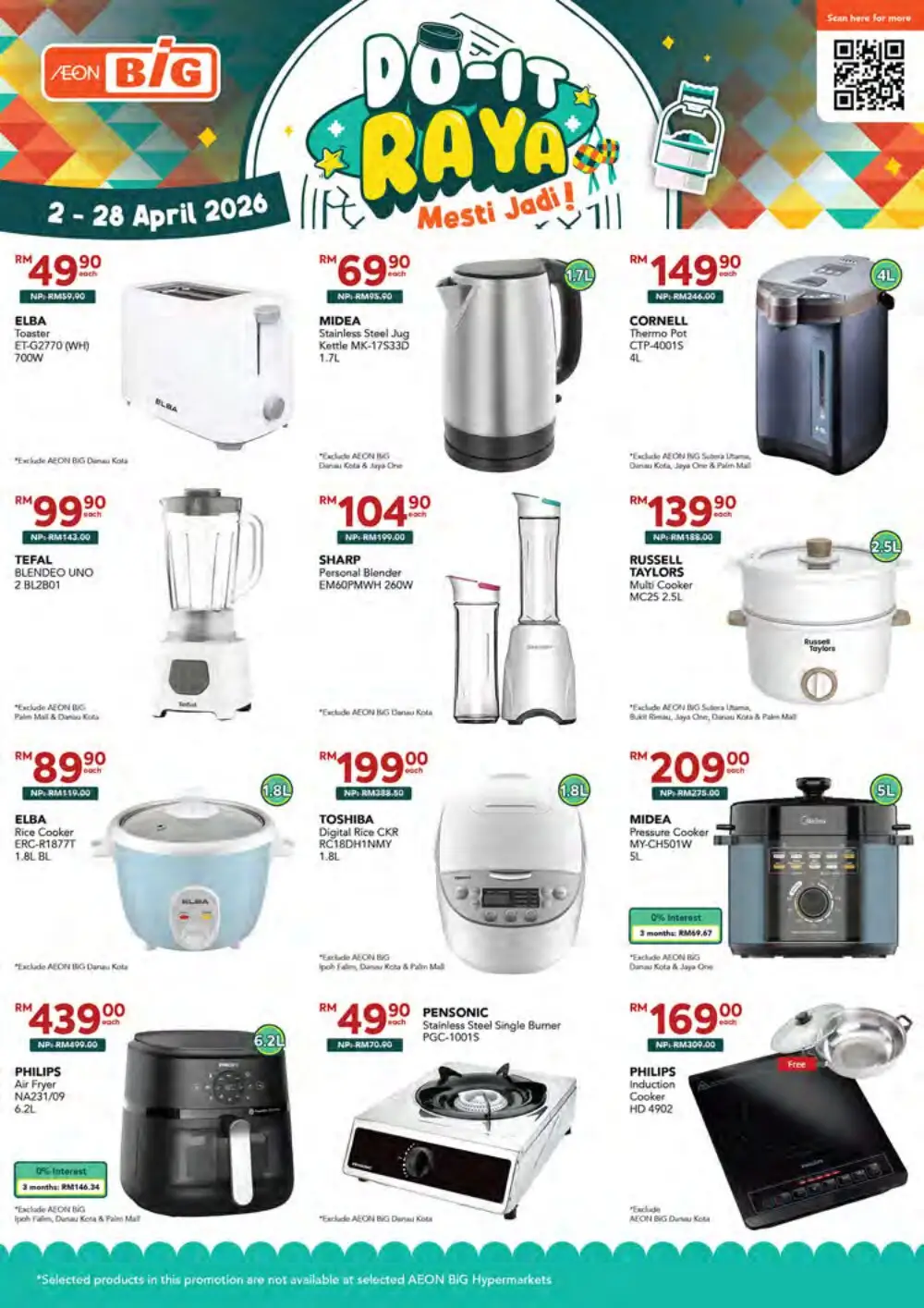 AEON BiG Malaysia Raya Deals | Ends 28 April page 36