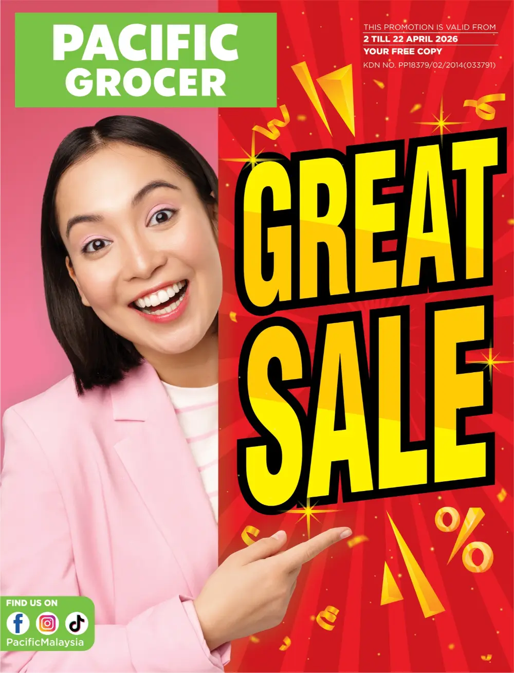 Pacific Malaysia Great Sale | Ends April 22 page 1
