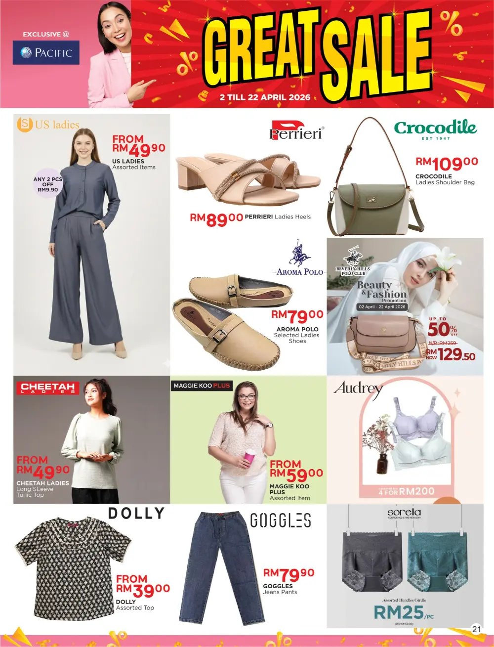 Pacific Malaysia Great Sale | Ends April 22 page 21