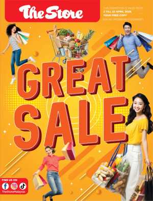 The Store Malaysia Great Sale | Ends April 22 flyer cover