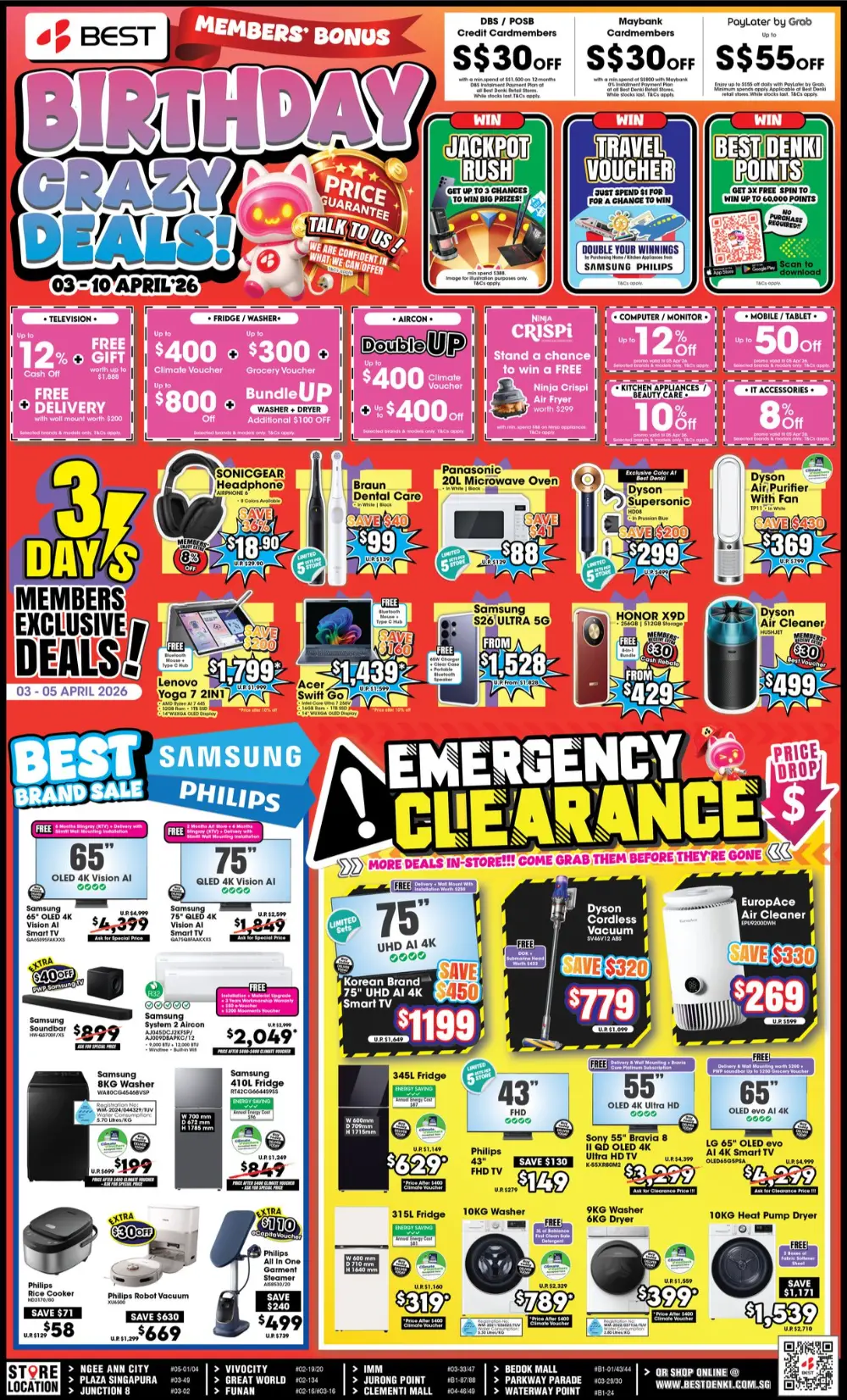 Best Denki Birthday Crazy Deals | Ends 10 Apr page 1