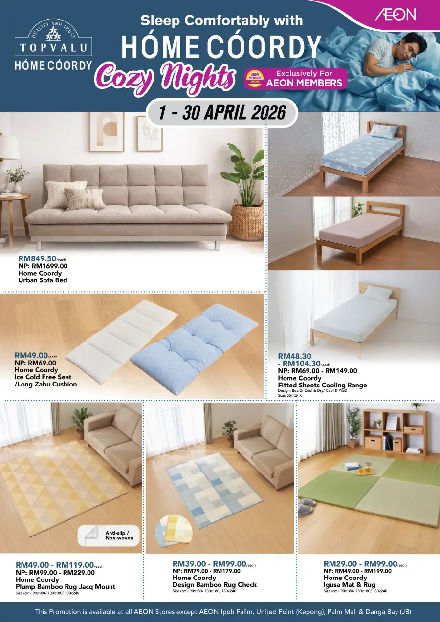 AEON Malaysia Home Coordy Promo | Ends 30 Apr page 1