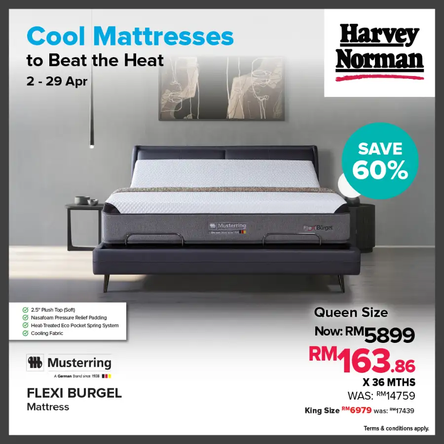 Harvey Norman Malaysia Wooden Dining Sale | Ends 29 Apr page 11