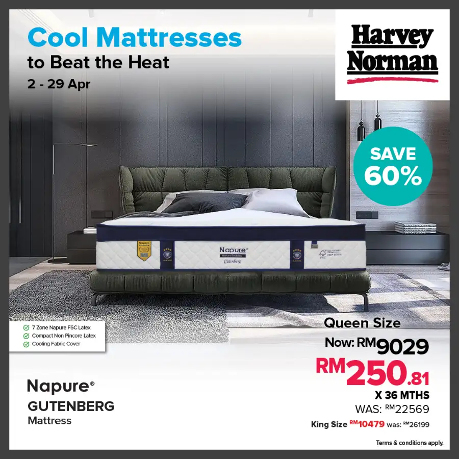 Harvey Norman Malaysia Wooden Dining Sale | Ends 29 Apr page 14