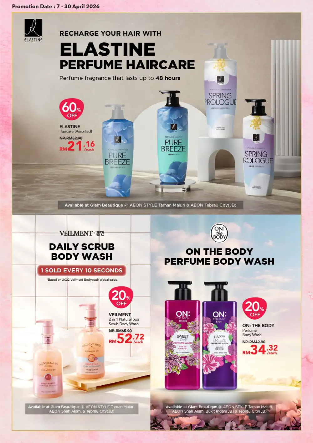AEON Malaysia Fresh Beauty Picks – Seasonal Glow Deals page 16
