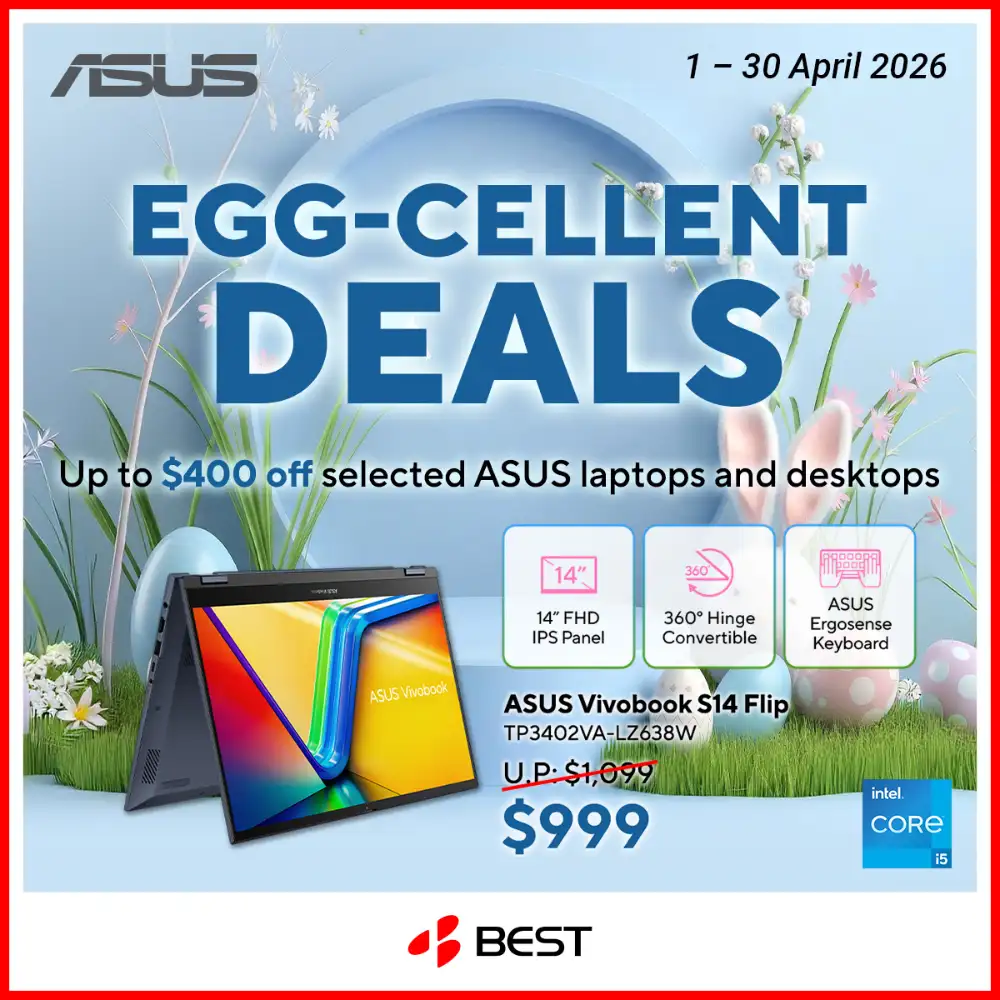 BEST Denki Singapore ASUS TUF Gaming Sale – Up to $400 Off page 2