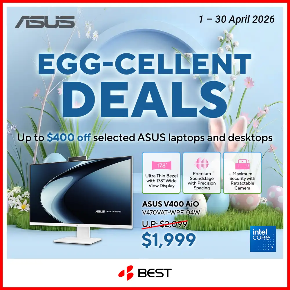 BEST Denki Singapore ASUS TUF Gaming Sale – Up to $400 Off page 3