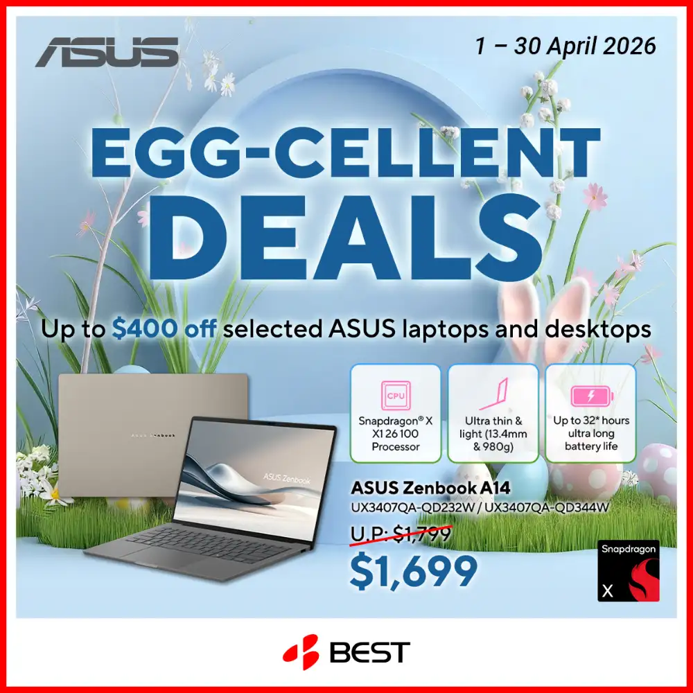 BEST Denki Singapore ASUS TUF Gaming Sale – Up to $400 Off page 4