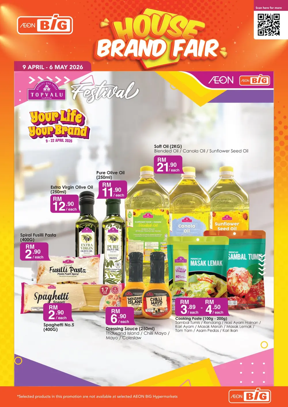 AEON BiG Malaysia House Brand Fair | Ends 06 May page 5
