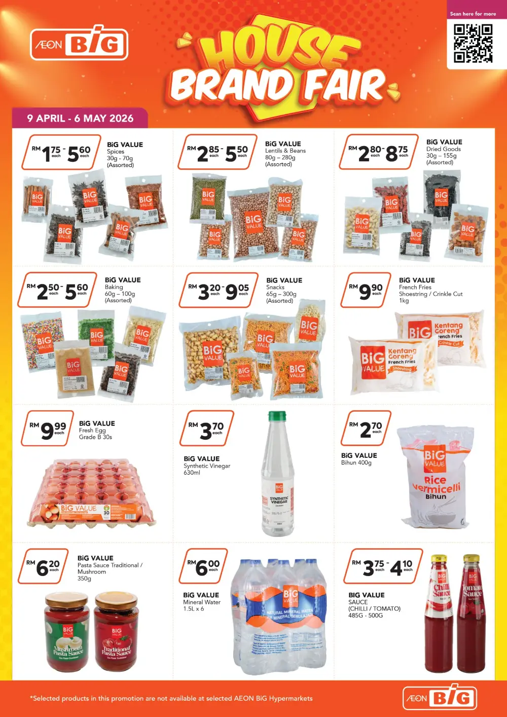 AEON BiG Malaysia House Brand Fair | Ends 06 May page 8