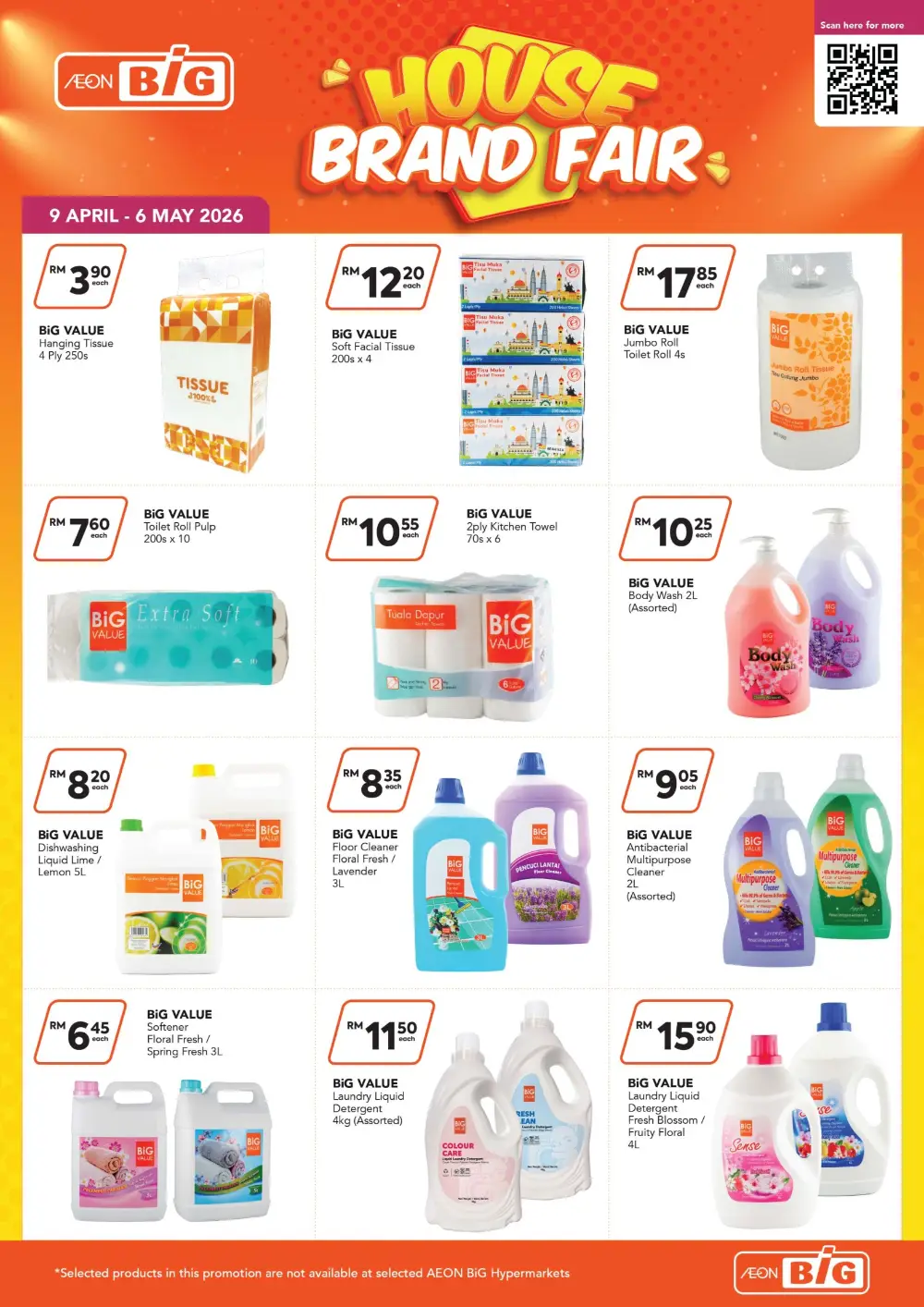 AEON BiG Malaysia House Brand Fair | Ends 06 May page 9