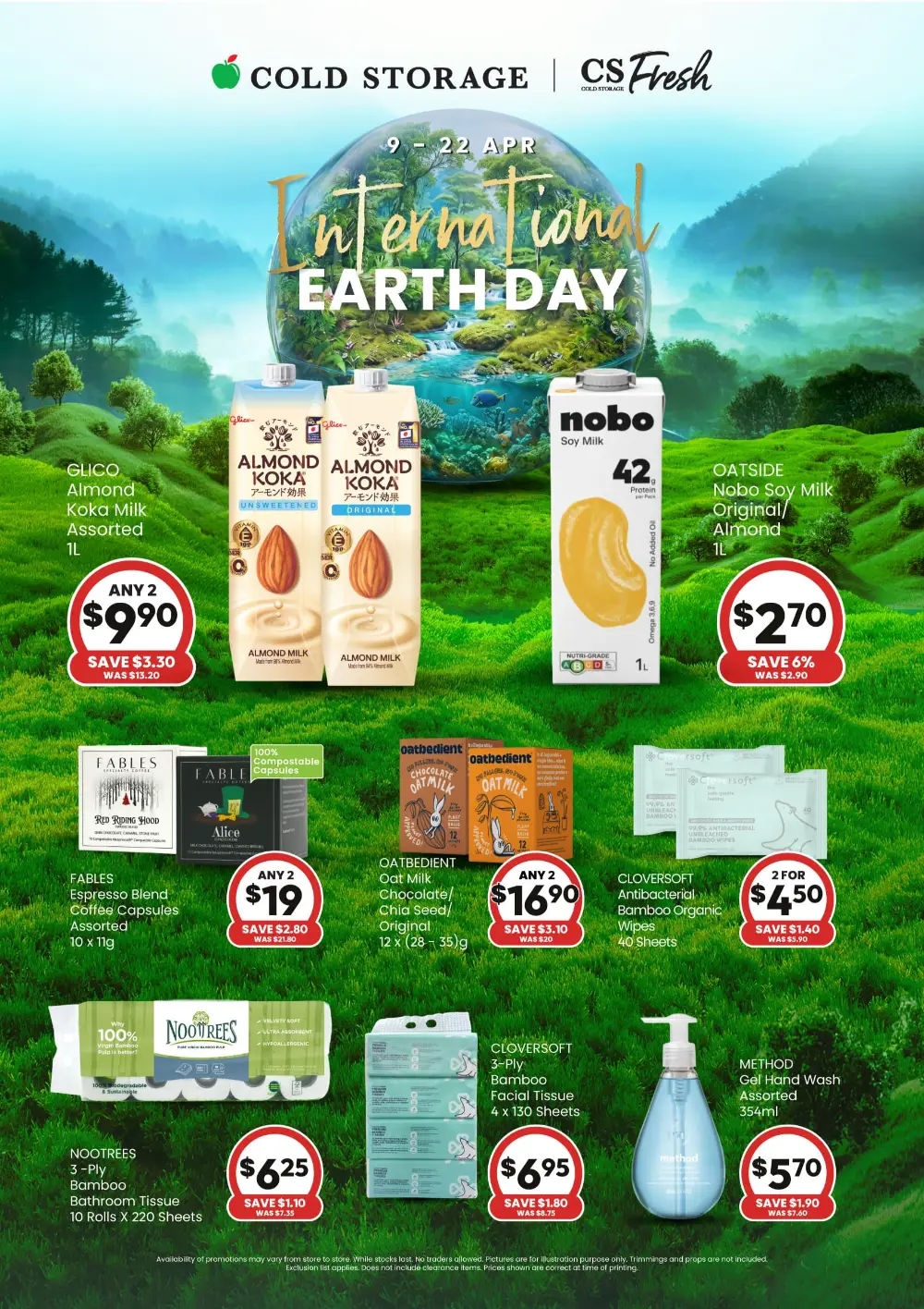 Cold Storage Singapore Earth Day Sale | Ends 22 Apr page 1