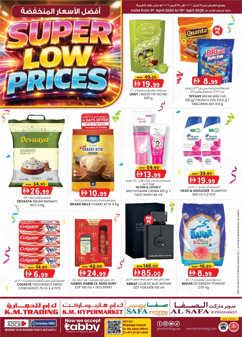 K.M. Trading Abu Dhabi Super Low Prices | Ends April 19 page 1