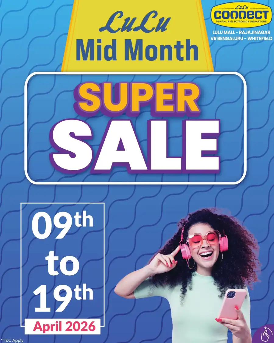 LuLu Connect Bengaluru Mid Month Super Sale | Ends 19th page 1
